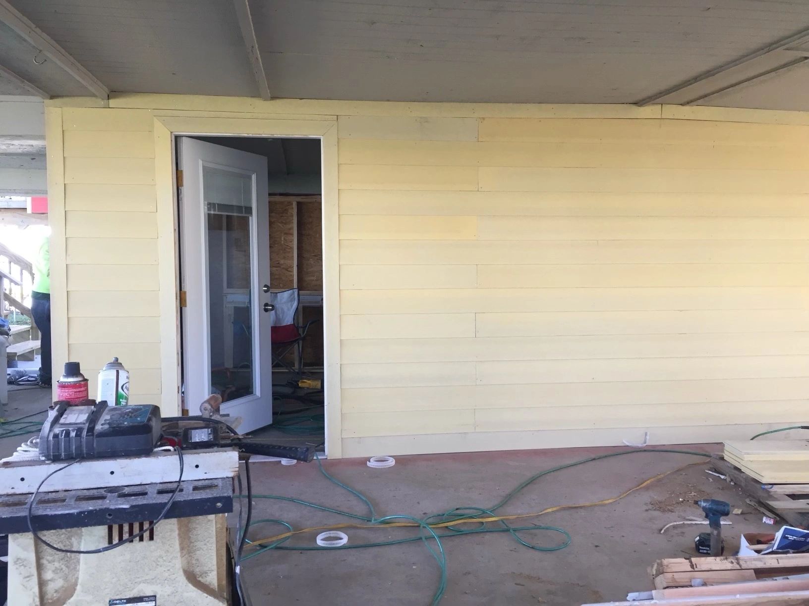 New addition — interior progress — Skystone Homes LLC project