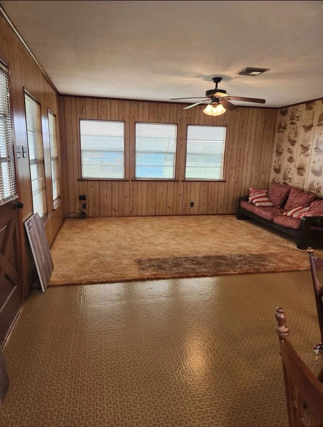 Living room remodel — before — Skystone Homes LLC project