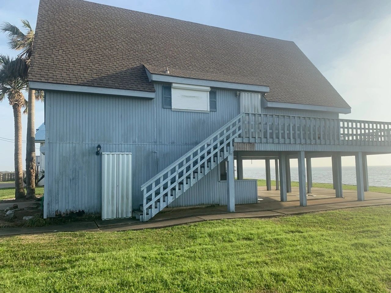 Siding, paint and stairs — original exterior — Skystone Homes LLC project