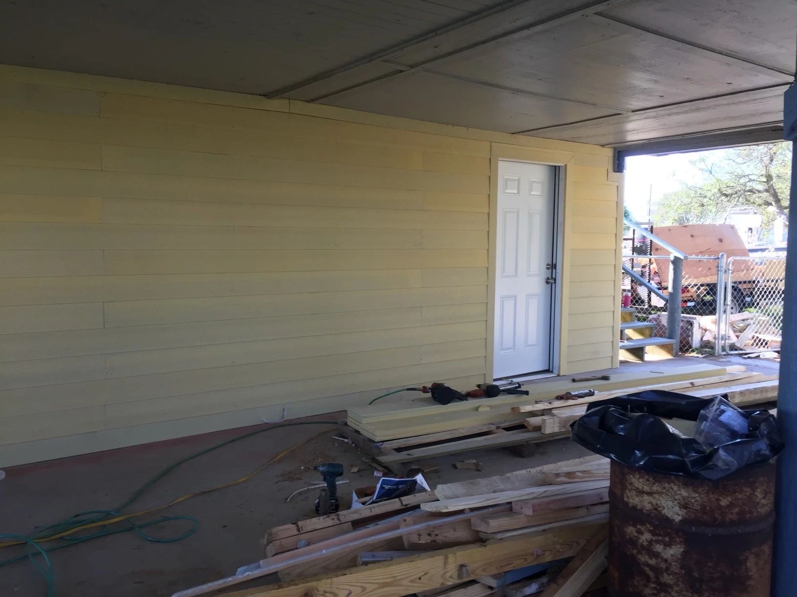New addition — ceiling work — Skystone Homes LLC project