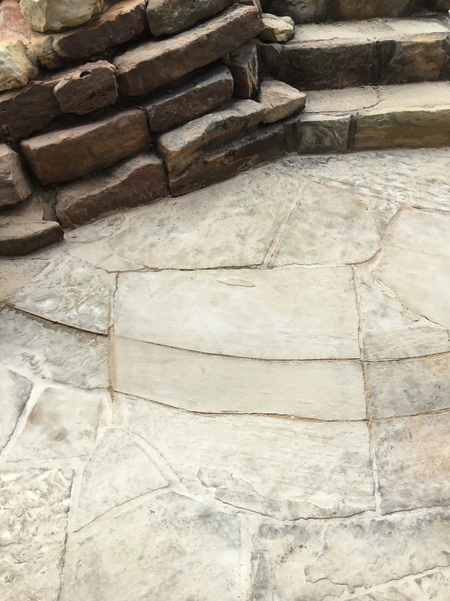 Stone wall joints and corners — Skystone Homes LLC project