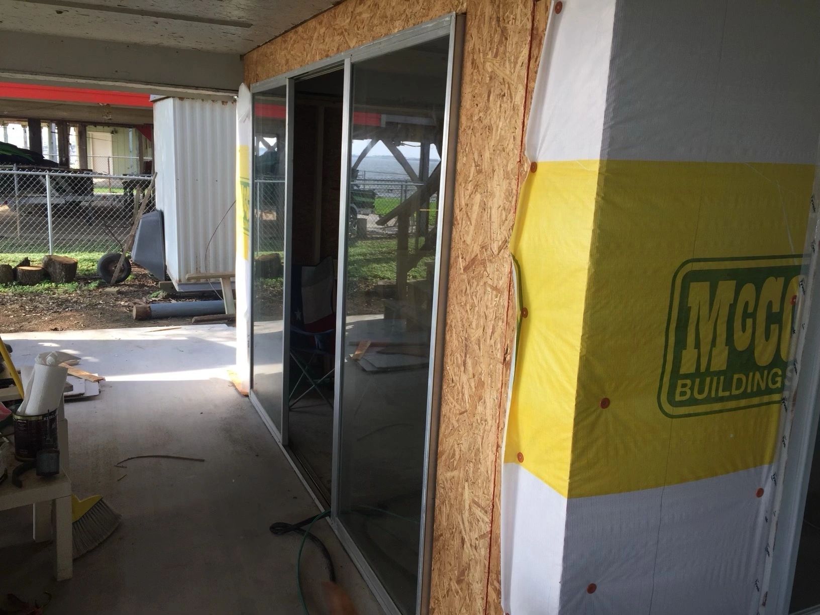 New addition — exterior wall progress — Skystone Homes LLC project