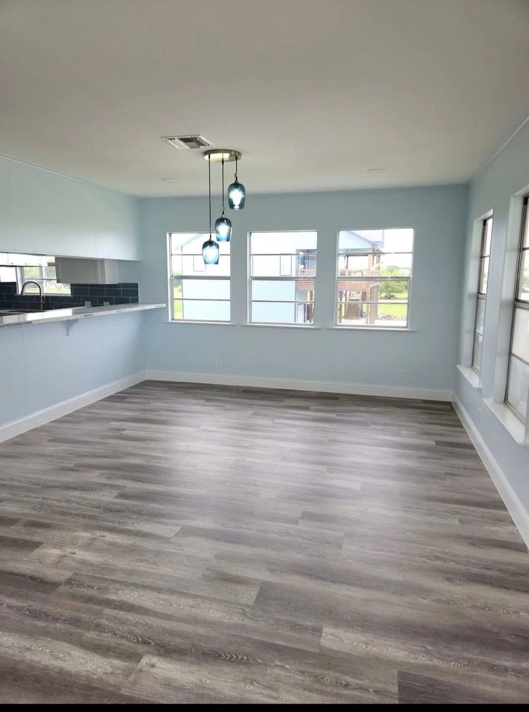 Finished interior flooring — Skystone Homes LLC project