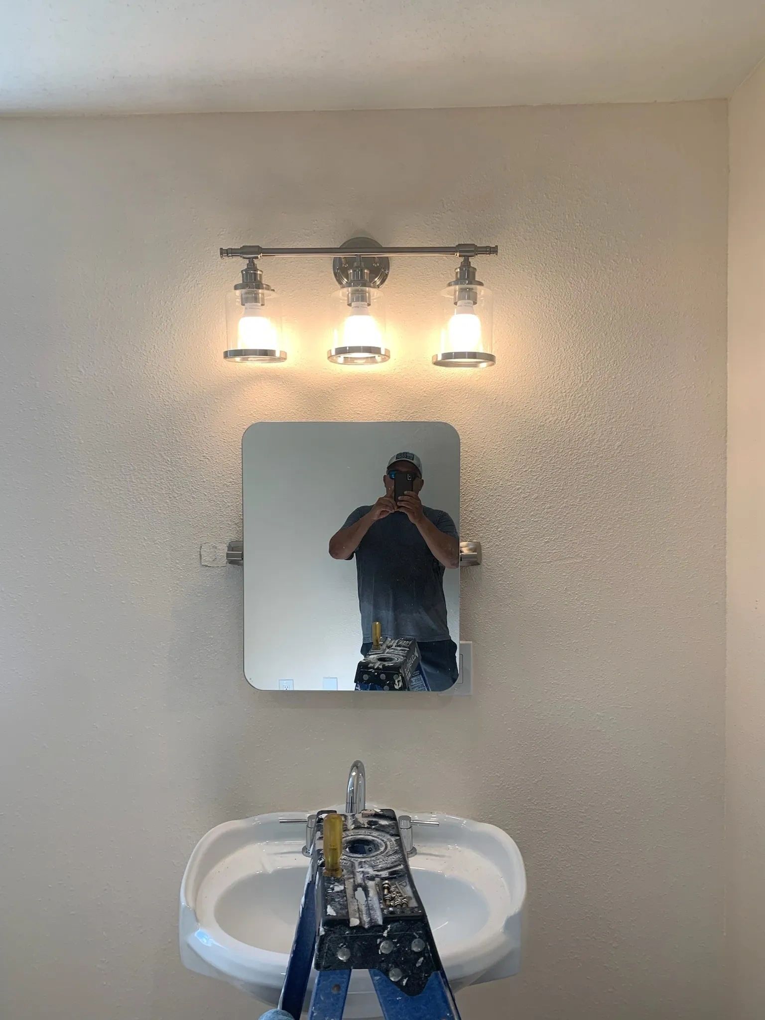 Remodeled bathroom — vanity — Skystone Homes LLC project